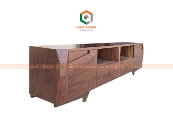 Tủ ti vi gỗ óc chó Bắc Mỹ TTV-001